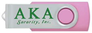 Alpha Kappa Alpha (AKA) USB Flash Drive