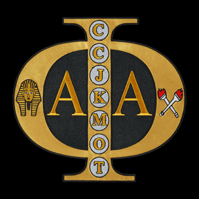 Alpha Phi Alpha (APA) Tackle Twill SWAG Emblem